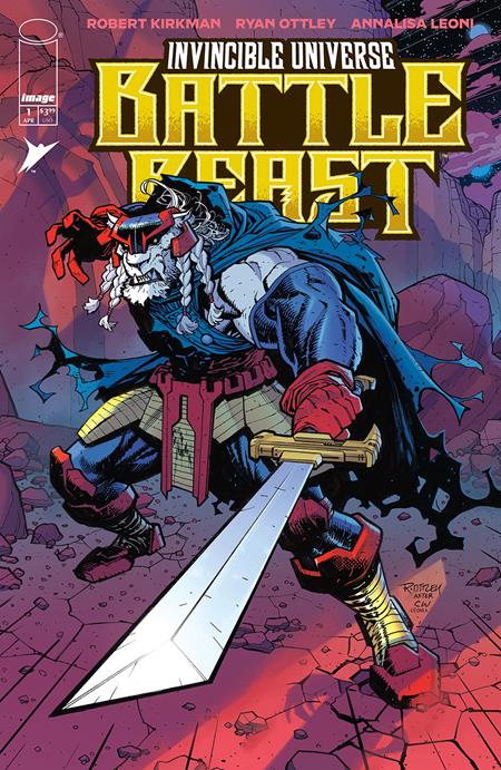 INVINCIBLE UNIVERSE BATTLE BEAST #1 CVR A RYAN OTTLEY LEONI IMAGE COMICS