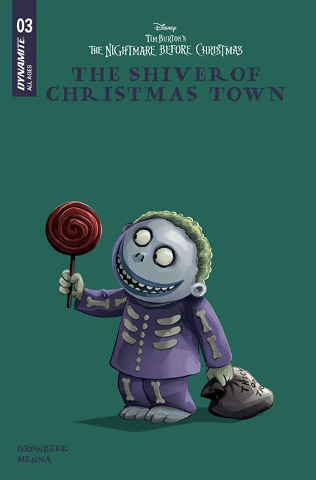 Tim Burtons The Nightmare Before Christmas The Shiver Of Christmas Town #3 Cover D Disney Library Variant