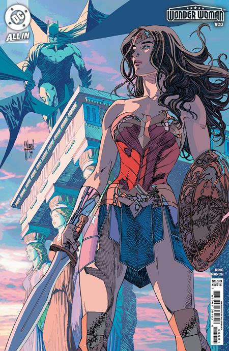 WONDER WOMAN #20 CVR C GUILLEM MARCH CARD STOCK VAR PRESALE 4/16/2025