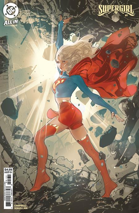 SUPERGIRL #1 CVR C PABLO VILLALOBOS CARD STOCK VAR PRESALE 5/14/2025