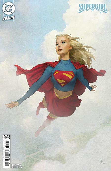 SUPERGIRL #1 CVR D JOSHUA MIDDLETON CARD STOCK VAR PRESALE 5/14/2025