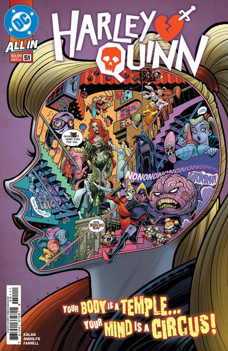 HARLEY QUINN #51 CVR A ELIZABETH TORQUE PRESALE 5/28/2025