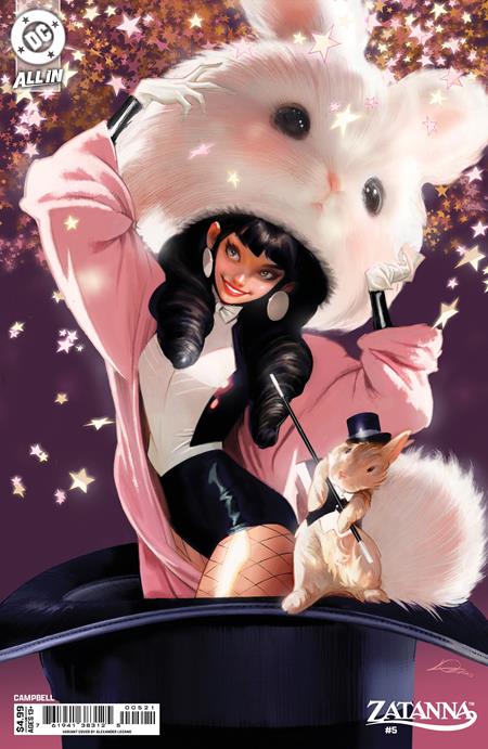 ZATANNA #5 (OF 6) CVR B ALEXANDER LOZANO CARD STOCK VAR PRESALE 6/18