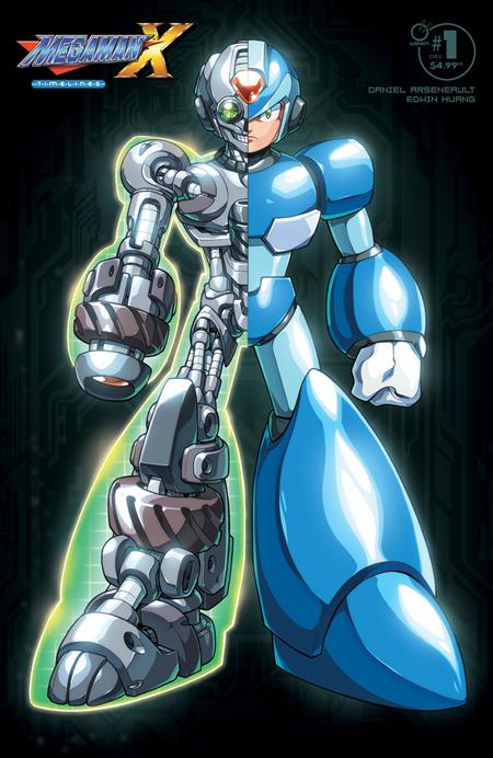 MEGA MAN X TIMELINES #1 (ONE SHOT) CVR C EDWIN HUANG VAR  PRESALE 7/30