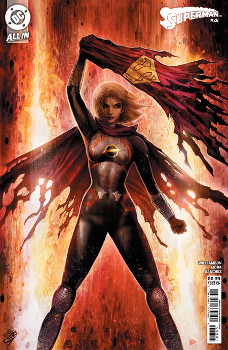 SUPERMAN #28 CVR B NATHAN SZERDY CARD STOCK VAR PRESALE 7/23