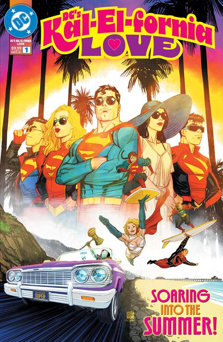 DCS KAL-EL-FORNIA LOVE #1 (ONE SHOT) CVR A BERNARD CHANG PRESALE 7/30