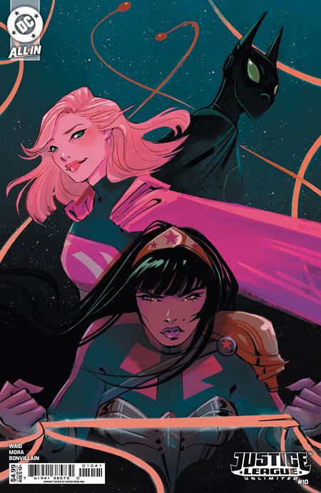 JUSTICE LEAGUE UNLIMITED #10 CVR D SARAH BASLAIM CARD STOCK VAR PRESALE 8/27