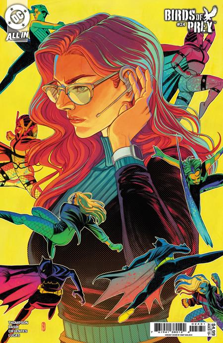 BIRDS OF PREY #24 CVR B NIMIT MALAVIA CARD STOCK VAR PRESALE 8/6