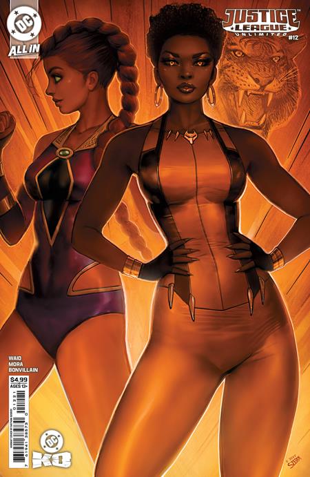 JUSTICE LEAGUE UNLIMITED #12 Nathan Szerdy Card Stock Variant DC K.O.