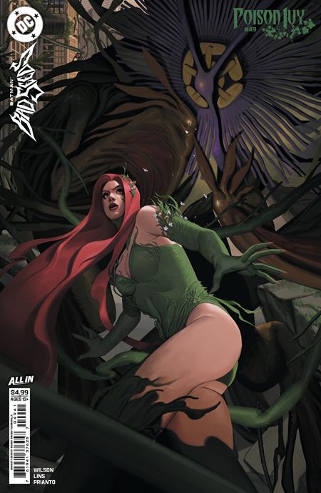 Poison Ivy #49 Cover D Manny Vincent Carbonilla Card Stock Variant