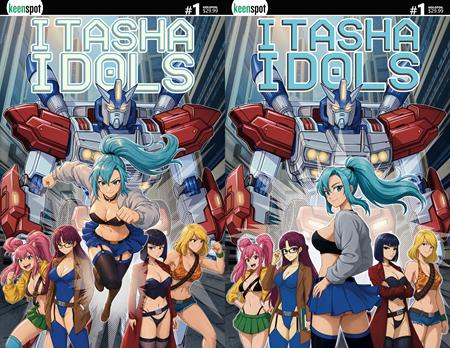 Itasha Idols #1 Cover C Mike White Holofoil Flip Cover