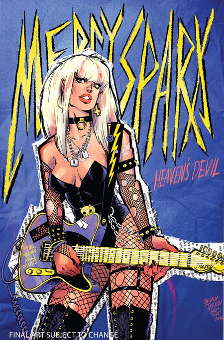 Mercy Sparx: Heaven's Devil #1 Cover F 1:25 Andrew Tarusov UV Spot Gloss