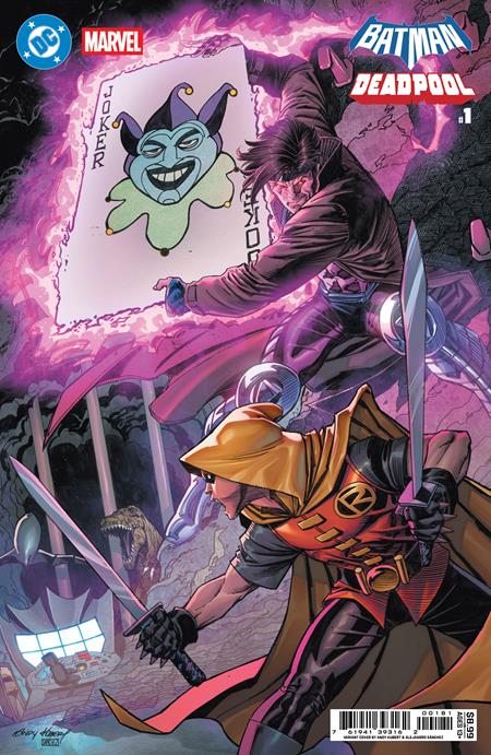 BATMAN DEADPOOL #1 (ONE SHOT) CVR I ANDY KUBERT DAMIAN WAYNE GAMBIT PRESALE 11/19