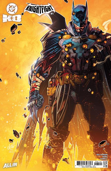 DC K.O. KNIGHTFIGHT #1 (OF 4) CVR B JONBOY MEYERS CARD STOCK VAR PRESALE 11/05