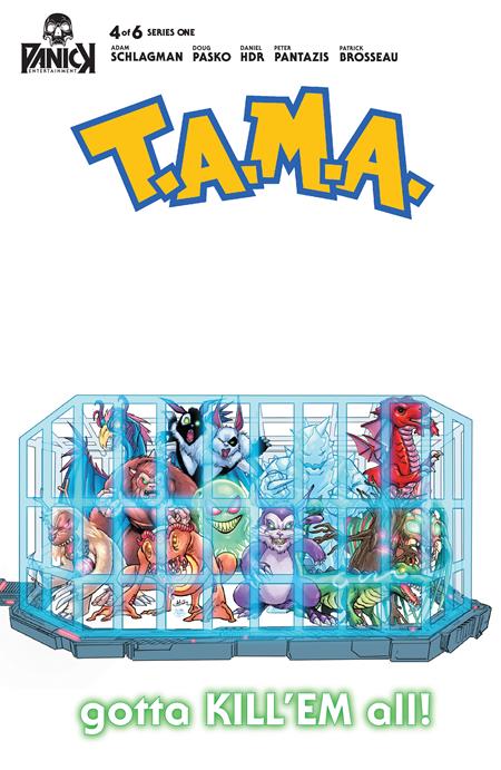 TAMA #4 (OF 6) CVR B DANIEL HDR COMPANIMALS POKEMON HOMAGE VAR (MR) PRESALE 11/19