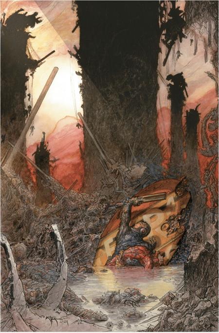 Planet Death #2 (Of 4) 2nd Printing Cover B 1:20 Michael Kaluta Virgin