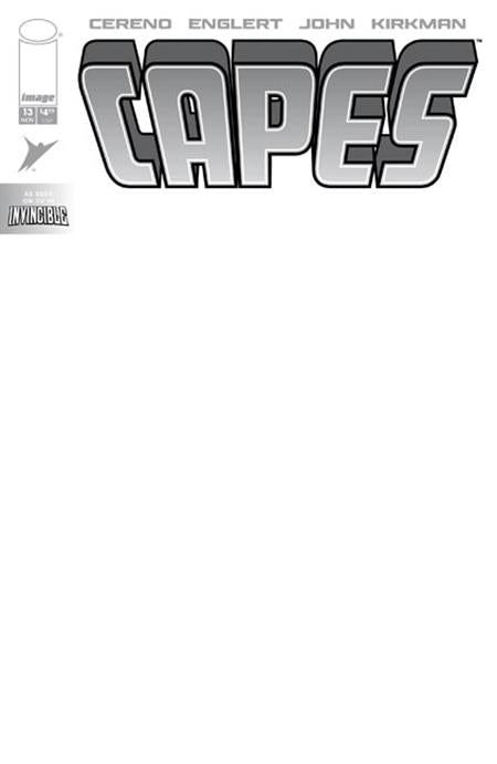 Invincible Universe Capes #13 Cover F Blank Sketch