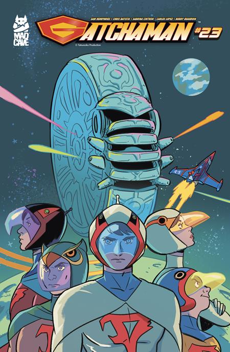 Gatchaman #23 Cover B Natacha Bustos