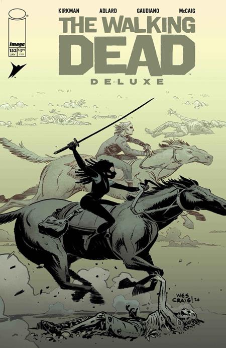 The Walking Dead Deluxe #153 Cover C Wes Craig & Dave Mccaig