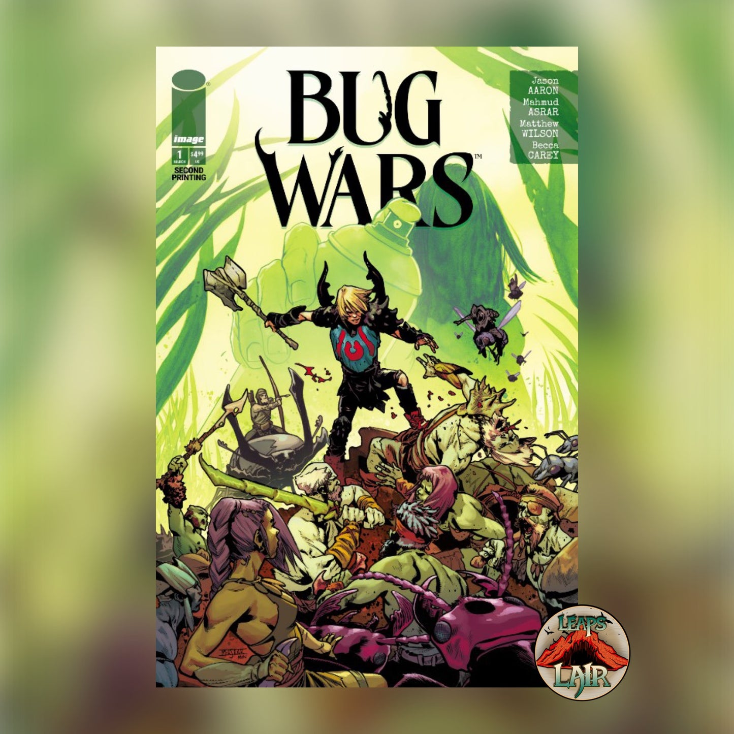 BUG WARS #1 (OF 6) 2ND PRINTING MAHMUD ASRAR & MATTHEW WILSON COVER VARIANT - LOT 791