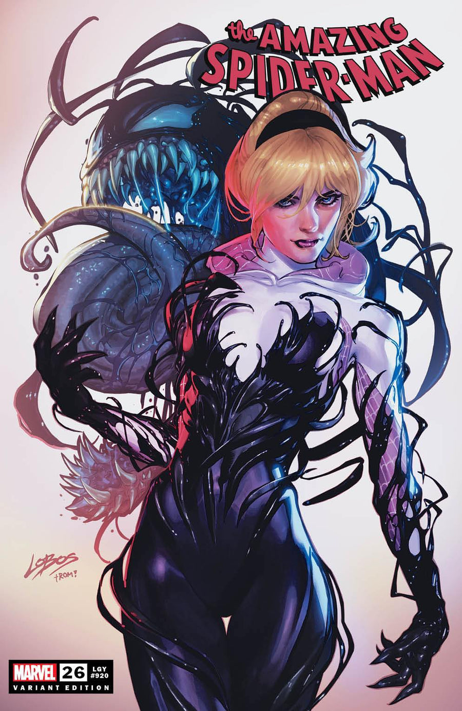 AMAZING SPIDER-MAN #26 LOBOS - VENOMIZED GWEN