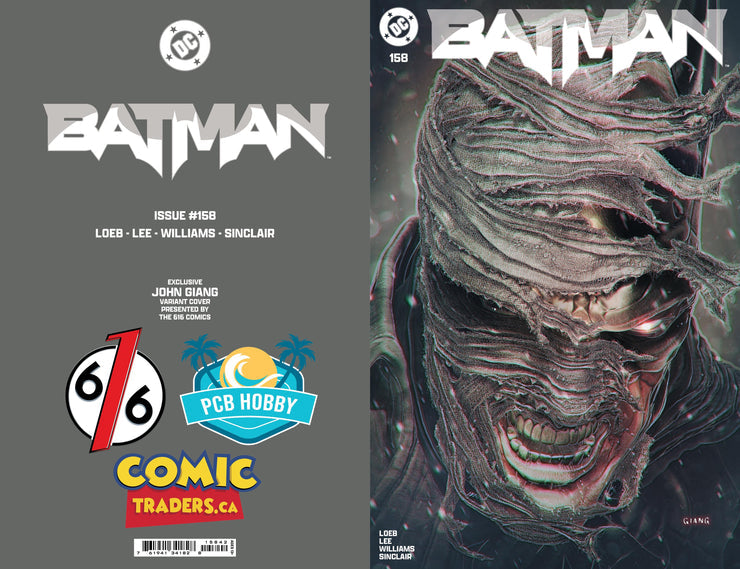BATMAN #158 JOHN GIANG EXCLUSIVE VARIANT HUSH