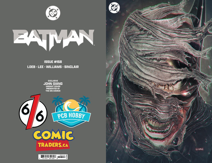 BATMAN #158 JOHN GIANG EXCLUSIVE VARIANT 2 PACK HUSH