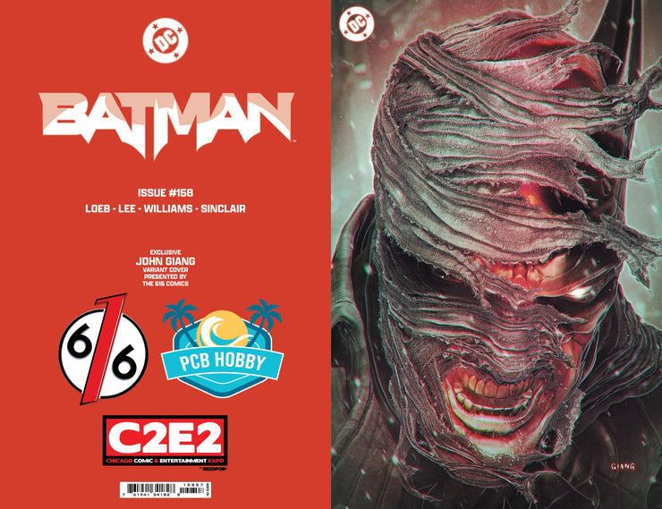 BATMAN #158 JOHN GIANG 616 COMICS HUSH 2 C2E2 VIRGIN FOIL VARIANT D LTD 1000