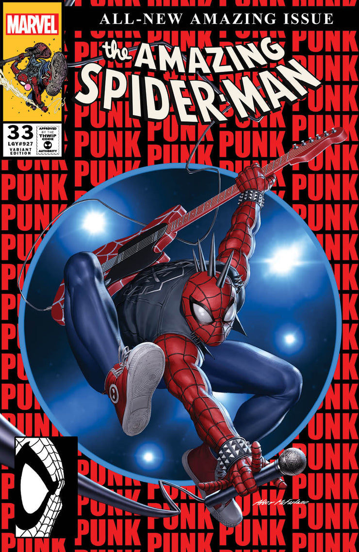 AMAZING SPIDER-MAN 33 JUNGGEUN YOON TRADE DRESS ASM 300 Homage