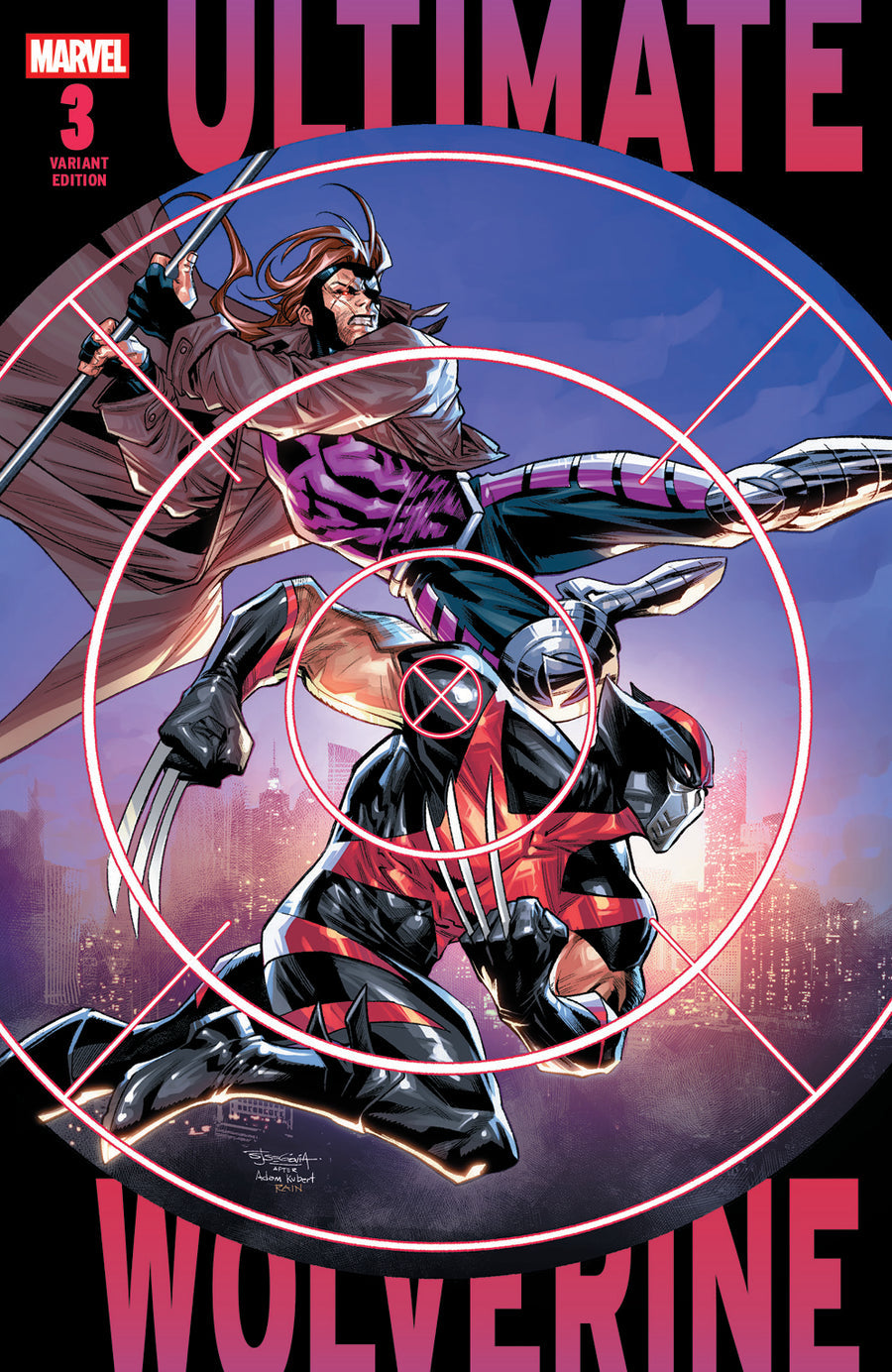 ULTIMATE WOLVERINE #3 EXCLUSIVE 2 PACK STEPHEN SEGOVIA - GAMBIT