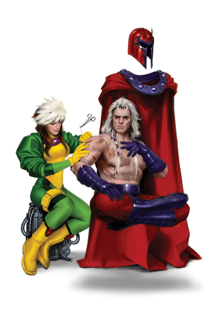 RISE OF THE POWERS OF X #5 MIGUEL MERCADO - ROGUE & MAGNETO EXCLUSIVE VIRGIN VARIANT