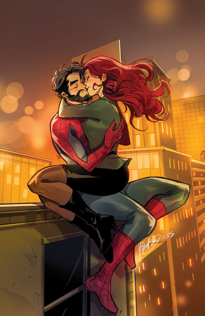ULTIMATE SPIDER-MAN #15 UNKNOWN COMIC MIRKA ANDOLFO EXCLUSIVE VIRGIN VARIANT KISSING COVER