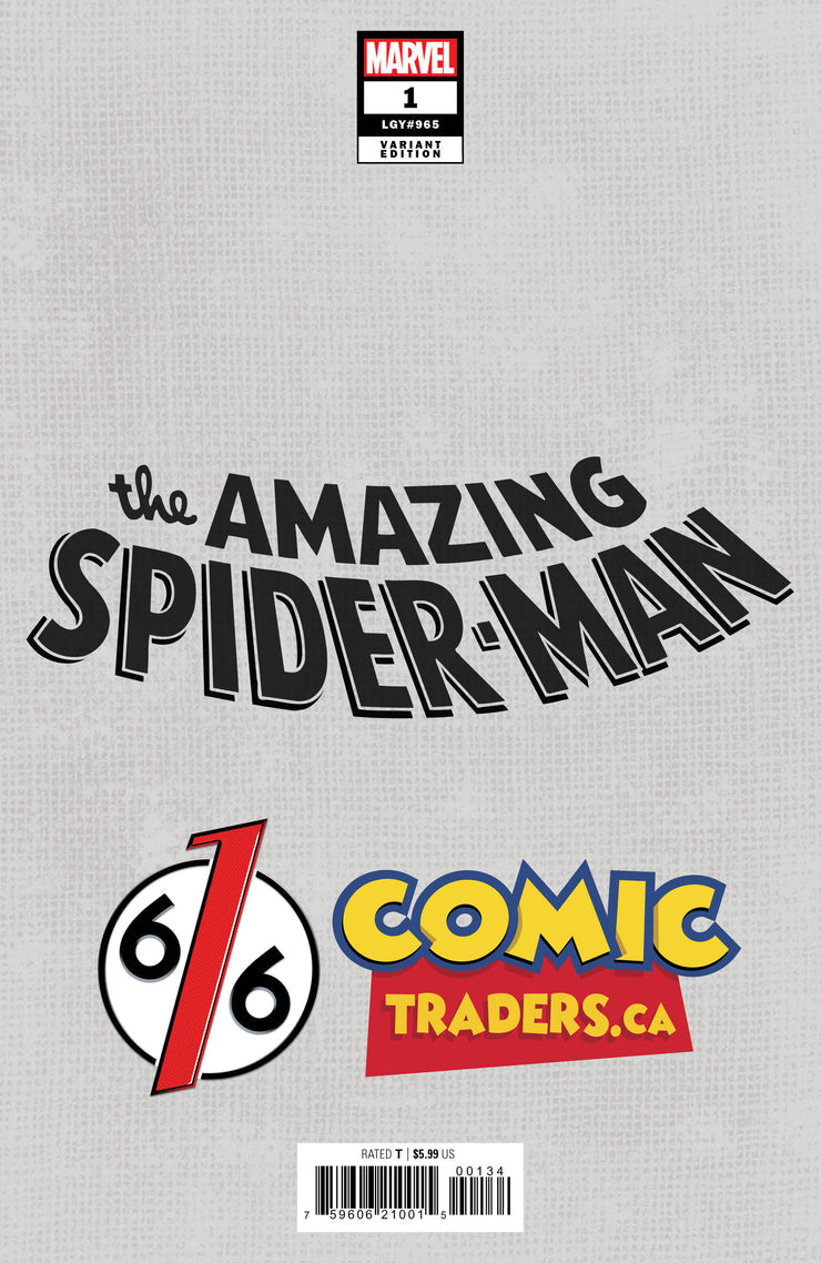 AMAZING SPIDER-MAN #1 IVAN TALAVERA TRADE DRESS VARIANT LTD 1000