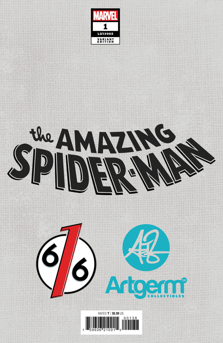 AMAZING SPIDER-MAN #1 DERRICK CHEW TRADE DRESS VARIANT LTD 3000