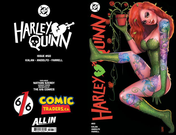 HARLEY QUINN #50 NATHAN SZERDY TRADE DRESS VARIANT LTD 3000
