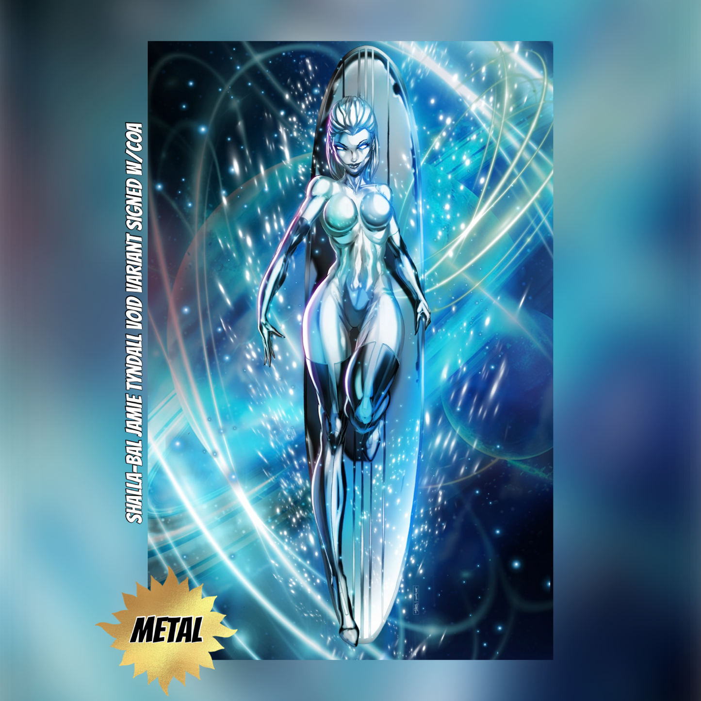 SILVER SURFER SHALLA-BAL LEAPSLAIR EXCLUSIVE VIRGIN (LTD 60) JAMIE TYNDALL