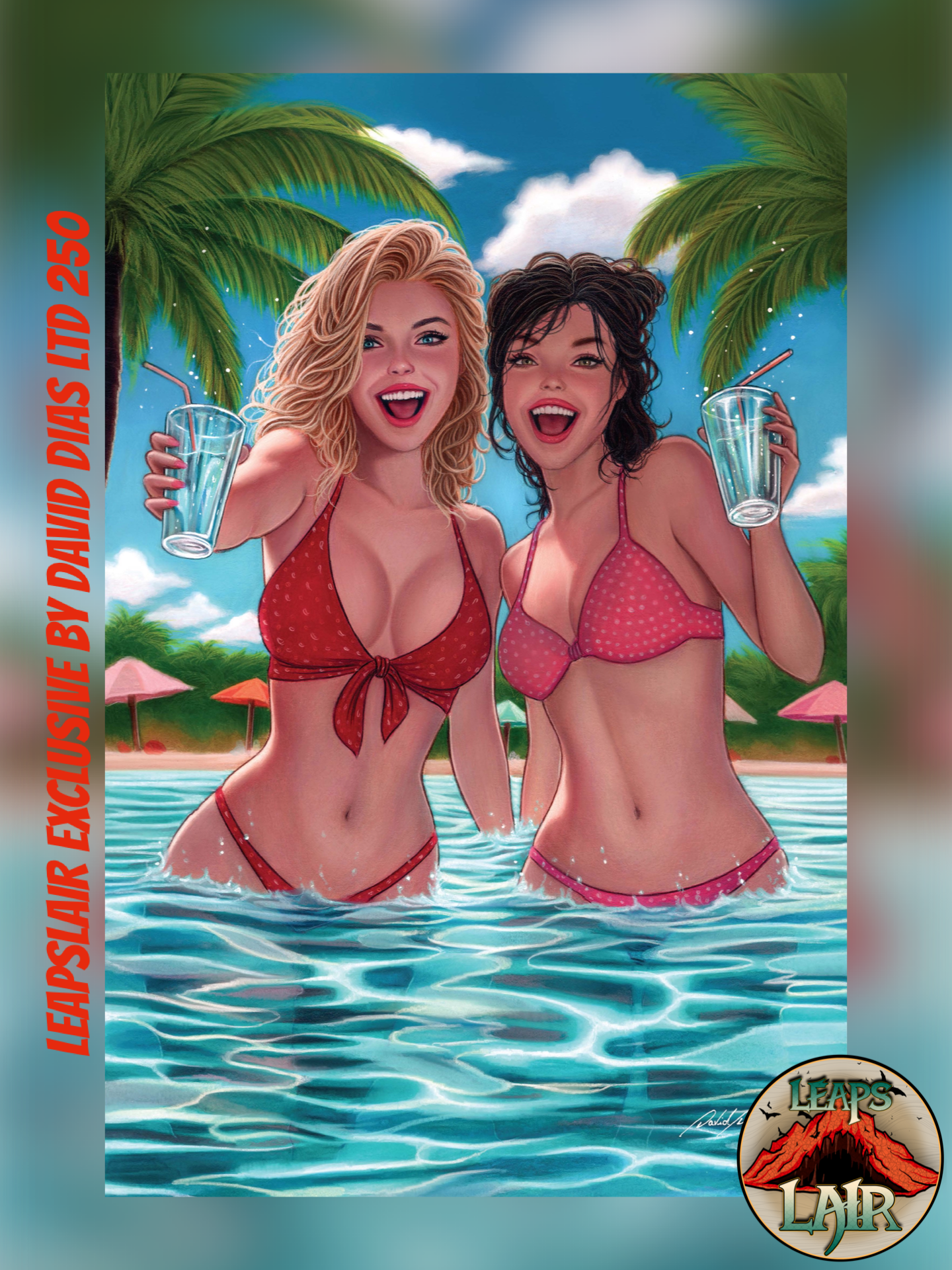 BETTY & VERONICA SUMMER FUN IN THE SUN (ONE SHOT) LEAPSLAIR EXCLUSIVE BY DAVID DIAS LTD 250