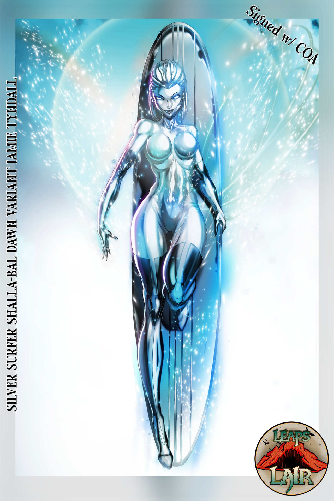 SILVER SURFER SHALLA-BAL LEAPSLAIR EXCLUSIVE VIRGIN (LTD 60) JAMIE TYNDALL