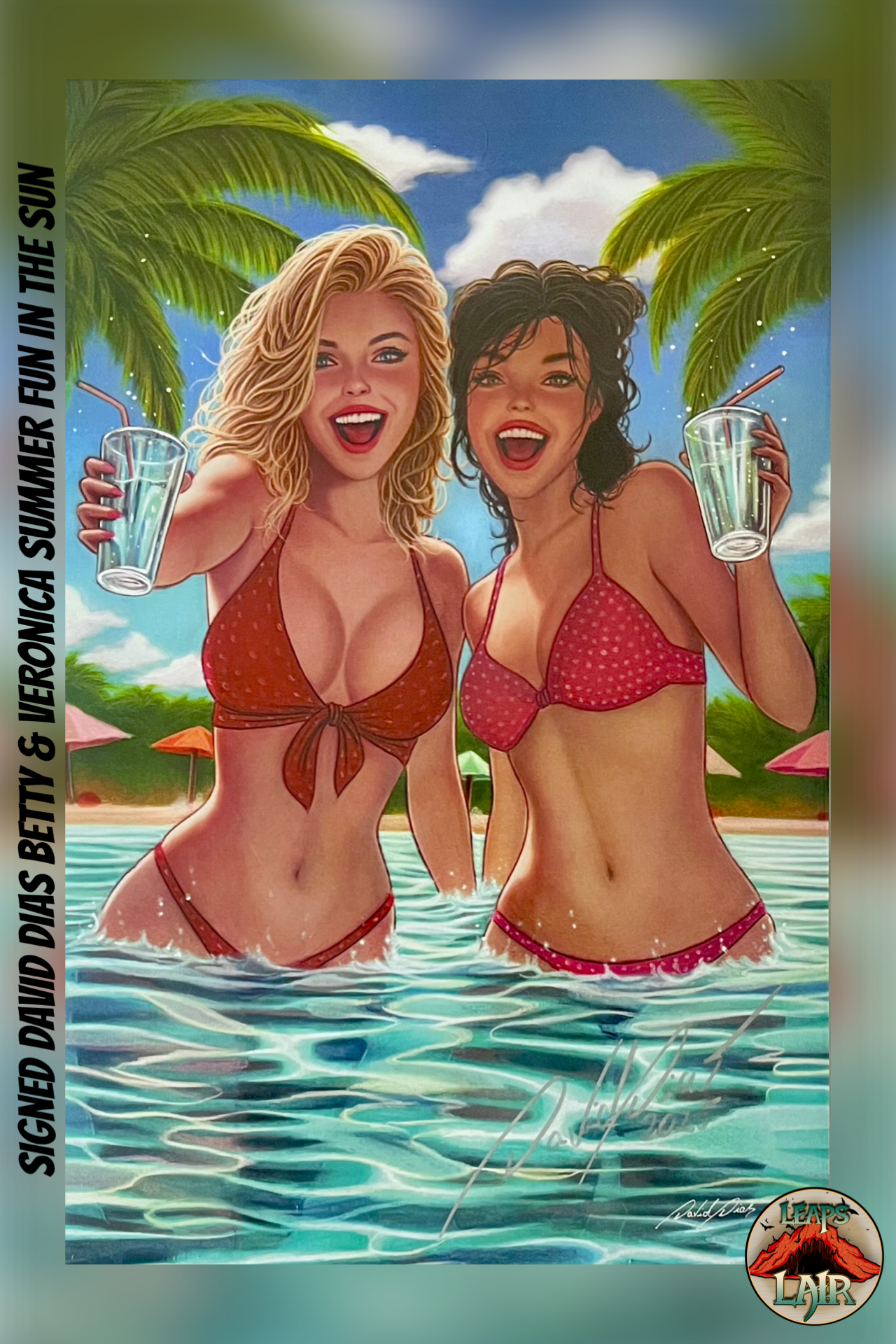 BETTY & VERONICA SUMMER FUN IN THE SUN (ONE SHOT) LEAPSLAIR EXCLUSIVE BY DAVID DIAS LTD 250
