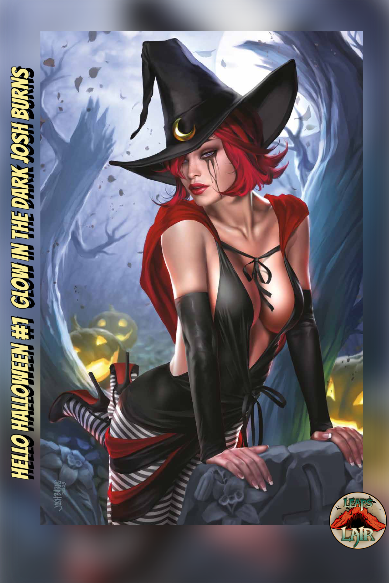 HELLO HALLOWEEN #1 β LeapsLair Exclusive | Josh Burns Virgin & GITD 2PK LTD 250
