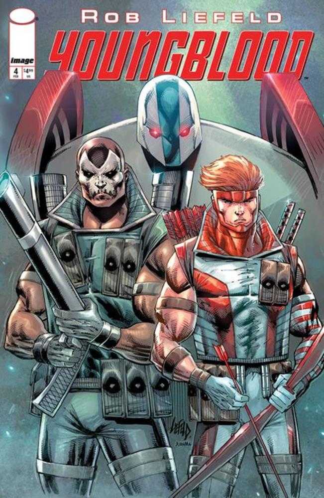 Youngblood #4 (2025) Cover B Rob Liefeld Variant PRESALE 3/4