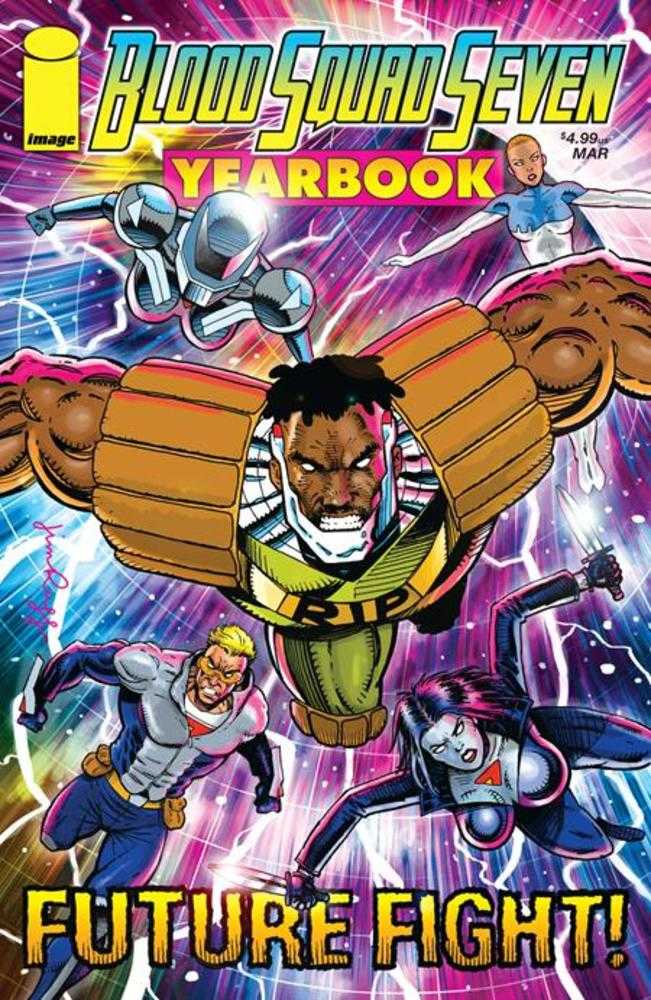 Blood Squad Seven Yearbook #1 Cover B 1 in 10 Jim Rugg Variant (Mature)