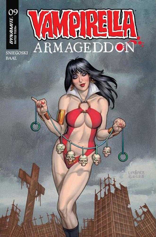 Vampirella Armageddon #9 Cover C Joseph Michael Linsner Variant PRESALE 3/18