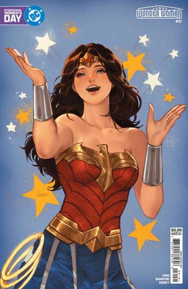 Wonder Woman #31 Cover E Lesley Leirix Li International Women’s Day Card Stock Variant PRESALE 3/18
