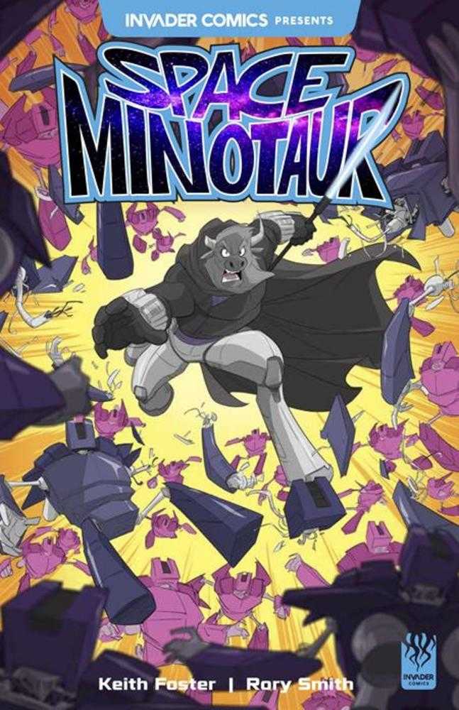 Invader Comics Presents Space Minotaur #1 (One Shot) Cover AÂ Rory Smith