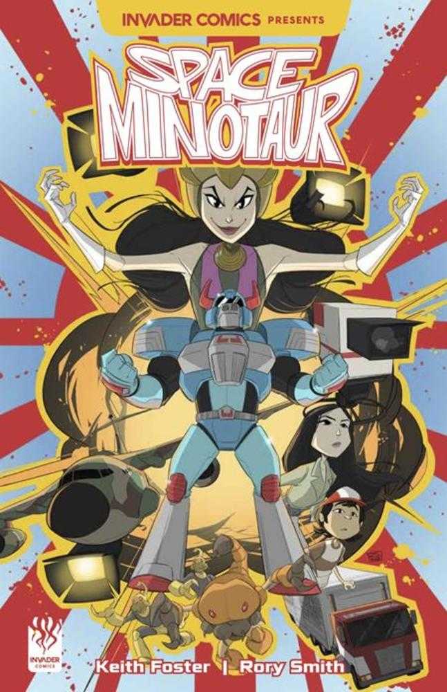 Invader Comics Presents Space Minotaur #1 (One Shot) Cover CÂ Inc 1:5 Rory Smith Variant