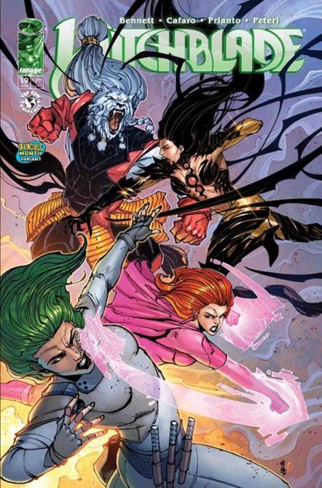 Witchblade #19 Cover E Guiseppe Cafaro & Arif Prianto Invincible Team Up Variant (Mature) PRESALE 3/11