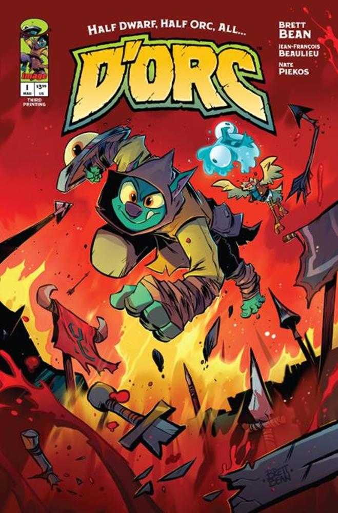 Dorc #1 3rd Printing Brett Bean