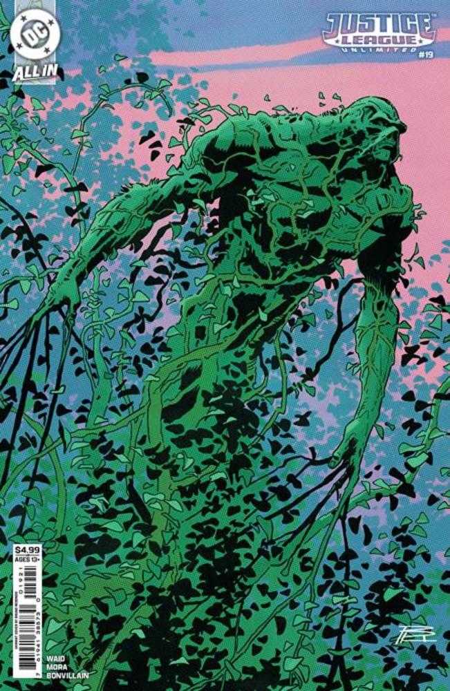 Comic book cover of 'Justice League Unlimited #19 Cover B Bruno Redondo Card Stock Variant'