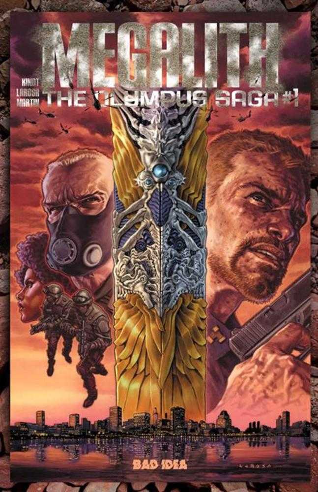 Olympus Saga Megalith #1 (Of 4) Cover Zl Inc 1:250 Lewis Larosa Meteorite Variant